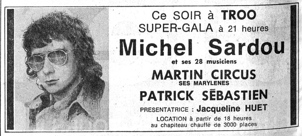 1976.12.03-NRCO.4ADPREa-1024x461 Michel Sardou, Martin Circus, Patrick Sébastien (03/12/76)