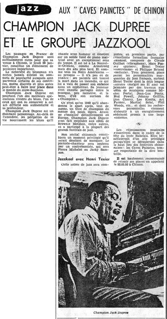 1977.01.11-NRCO.4ADa-536x1024 Jazzkool, Champion Jack Dupree (20/01/77)
