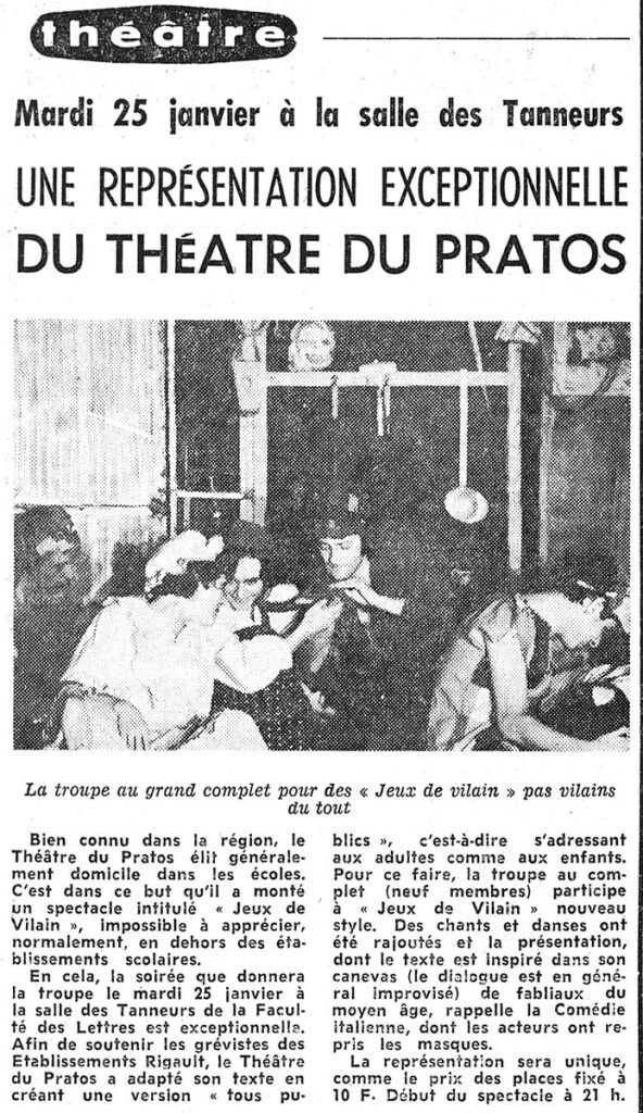 1977.01.20-NRCO.4ADa-592x1024 Théâtre du Pratos (25/01/77)