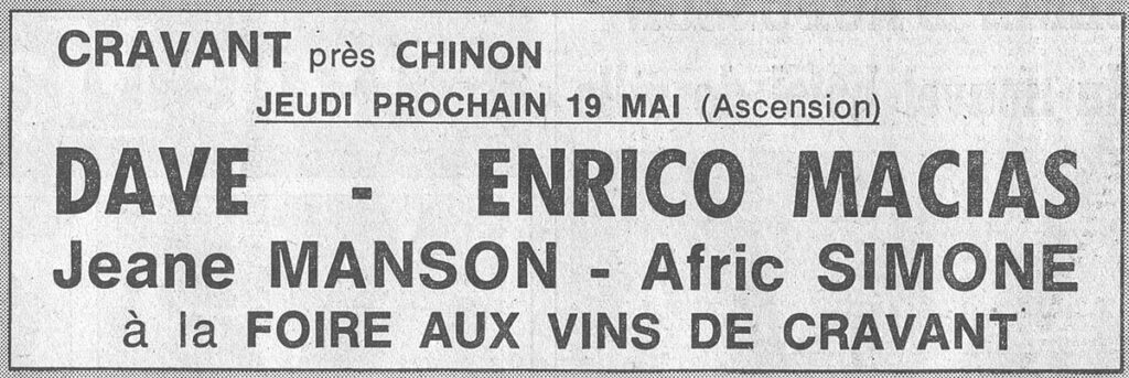 1977.05.14-NRCO.6ADa-1024x343 "Foire aux vins de Cravant" (19/05/77)