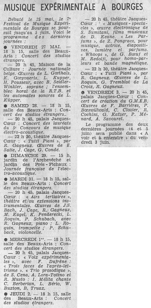 1977.05.27-NRCO.BADa_-503x1024 "7e Festival international de musique expérimentale de Bourges" (25/05 au 05/06/25)