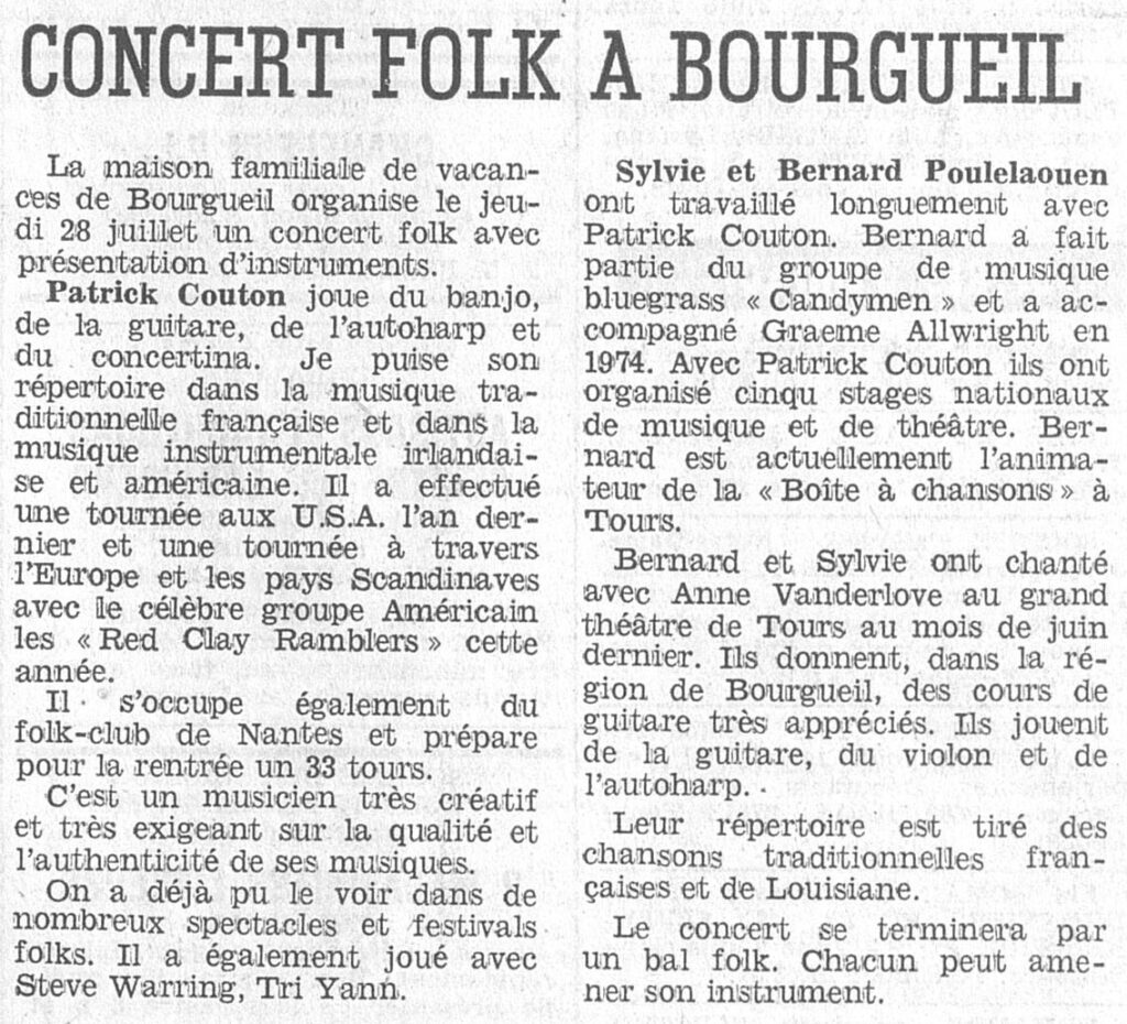 1977.07.22-NRCO.3ADa-1024x930 Patrick Couton, Sylvie Poulelaouen, Bernard Poulelaouen (28/07/77)