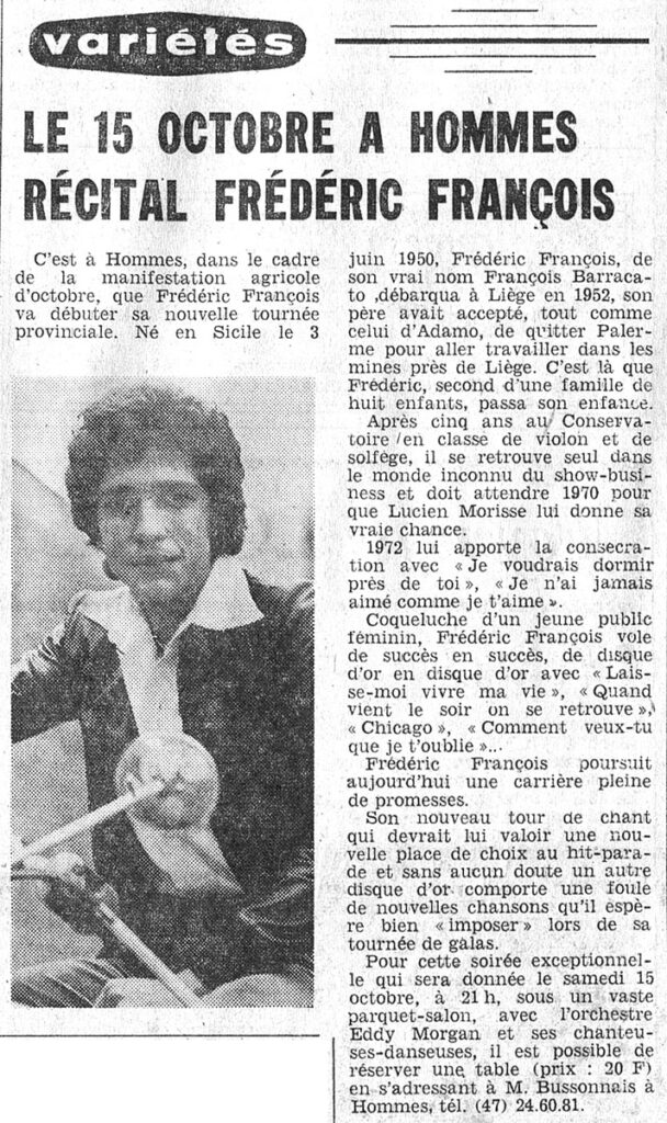 1977.10.12-NRCO.4ADa-608x1024 Frédéric François (15/10/77)
