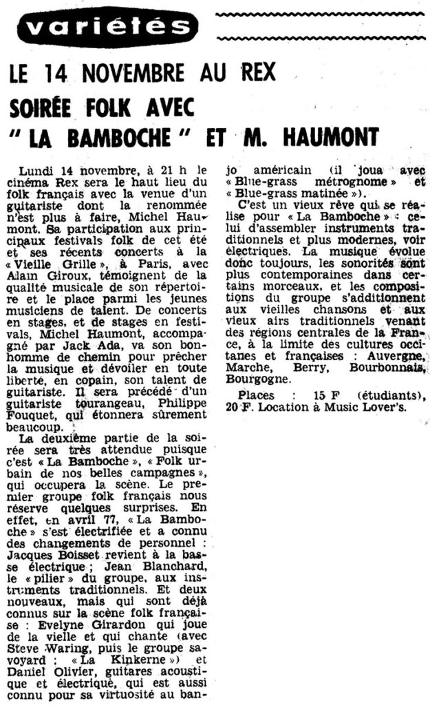 1977.11.12-NR.4ADc-625x1024 Michel Haumont, Bamboche (14/11/77)