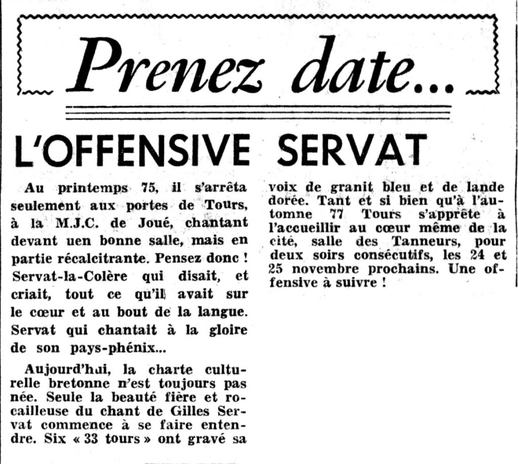 1977.11.16-NR.4ADa-1024x918 Gilles Servat (24 et 25/11/77)