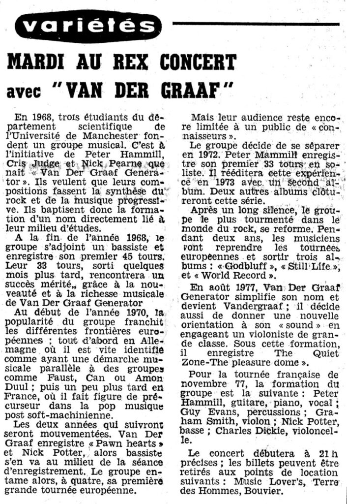 1977.11.21-NR.3ADb-706x1024 Van Der Graaf (22/11/77)