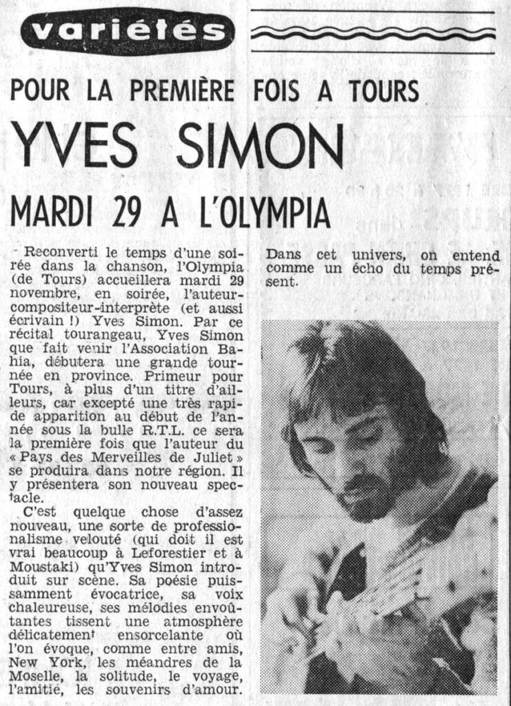 1977.11.28-NR.4ADb-741x1024 Yves Simon (29/11/77)