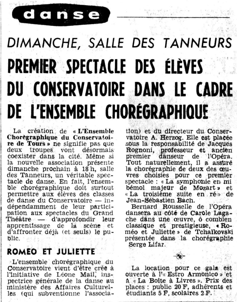 1977.12.09-NR.4ADa-803x1024 Ensemble Chorégraphique du Conservatoire de Tours (11/12/77)