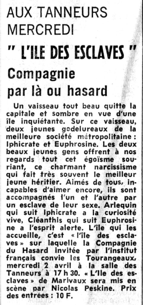 1980.03.29-NR.4ADc-482x1024 Compagnie par là ou Hasard "L'ile des esclaves" (02/04/80)