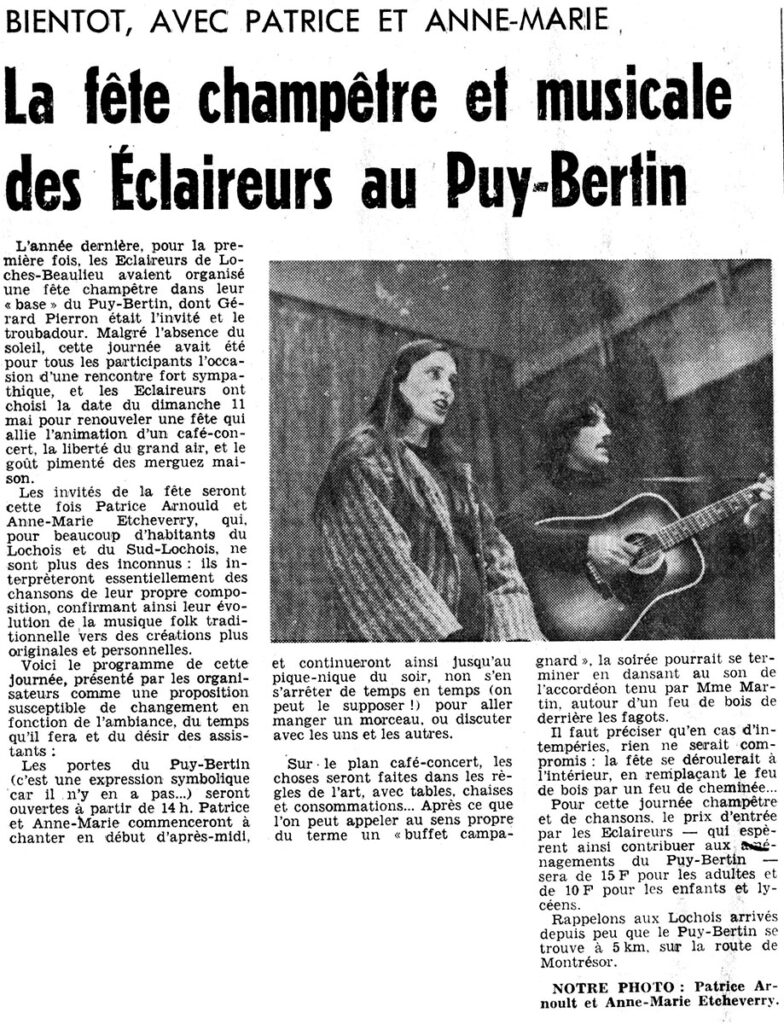 1980.05.02-NR.10AD-784x1024 Patrice Arnoult et Anne-Marie Etcheverry (11/05/80)