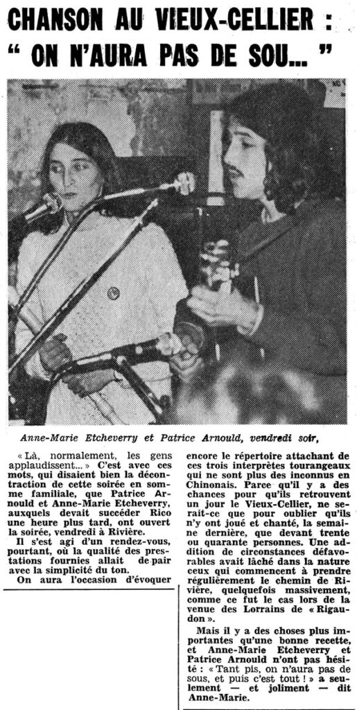 1980.10.27-NR.7AD-515x1024 Patrice Arnoult et Anne-Marie Etcheverry, Rico (24/10/80)