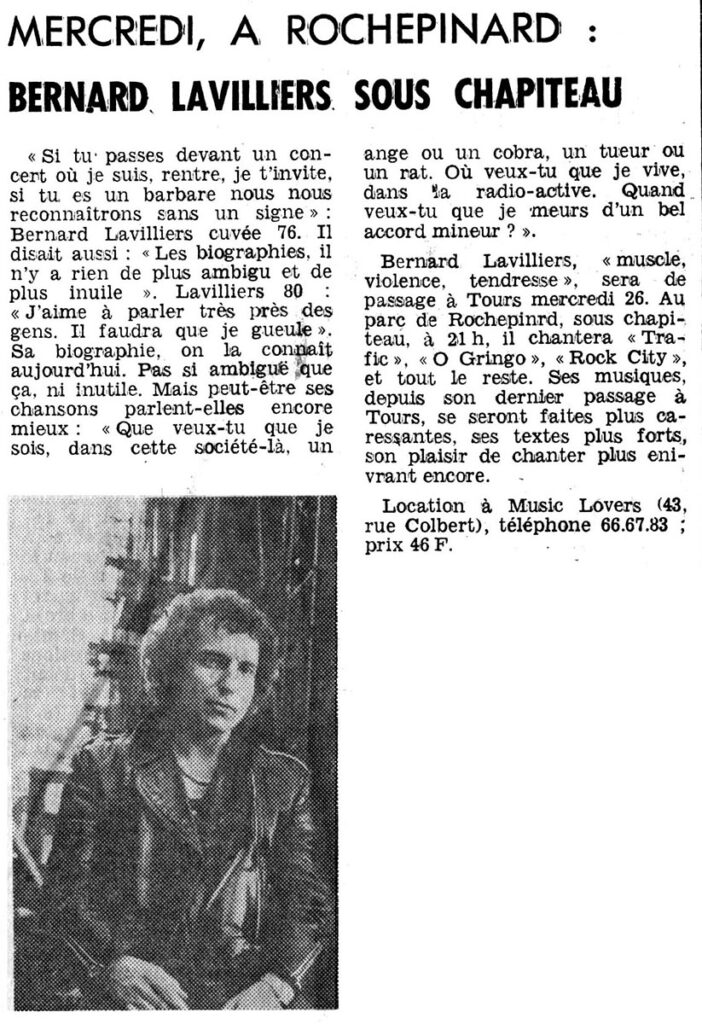 1980.11.22-NR.4ADb-702x1024 Bernard Lavilliers (26/11/80)