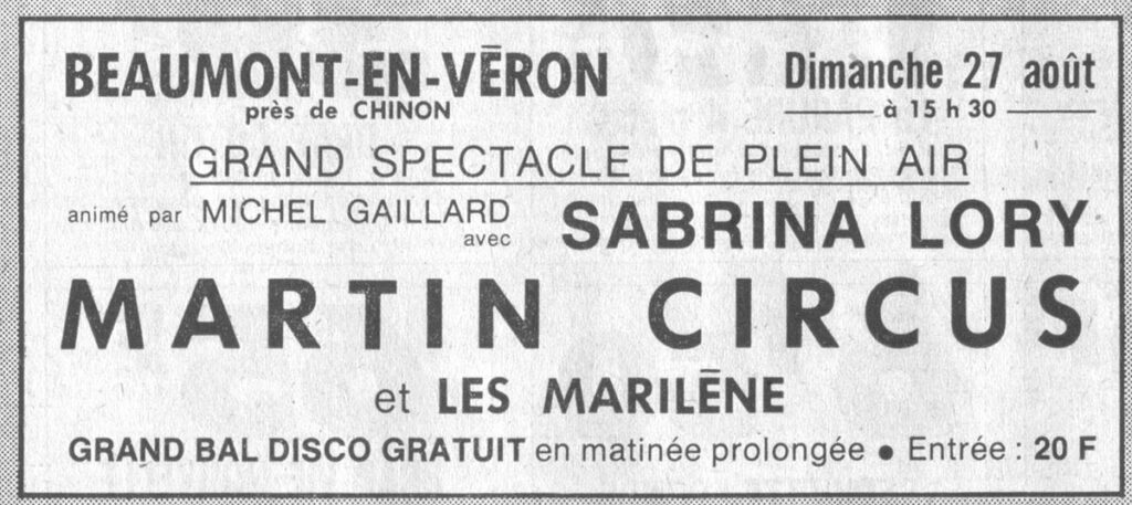 1978.08.26-NRCO.4ADPREa-1024x457 Martin Circus, Sabrina Lory (27/08/78)