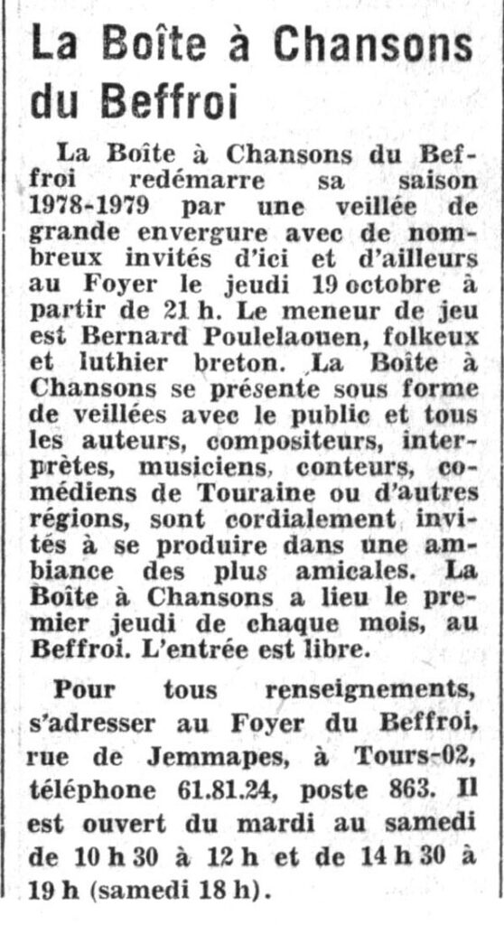 1978.10.17-NRCO.4ADPREd-558x1024 "Boîte à Chansons" Bernard Poulelaouen (19/10/78)