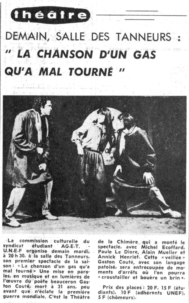 1978.11.13-NRCO.3ADPREa-640x1024 Théâtre de la Chimère "La chanson d’un gas qu’a mal tourné" (14/11/78)