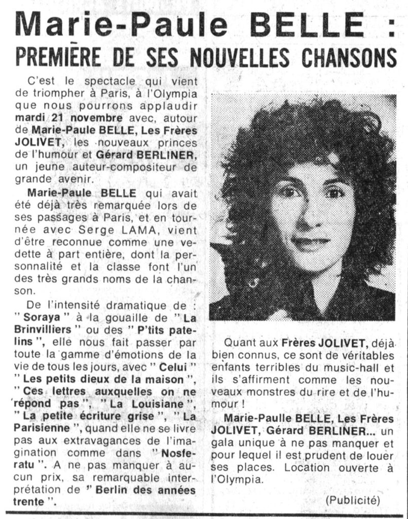 1978.11.20-NRCO.3ADPREb-805x1024 Marie-Paule Belle (21/11/78)