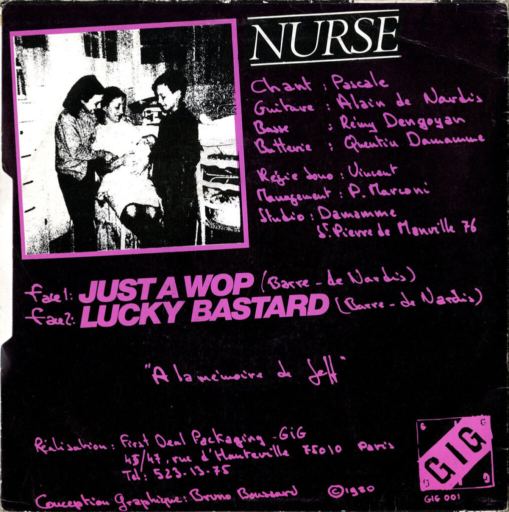 1980-Nurse-EP-Just-Bruno-Boussard-Bruno-BoussardDI02-1017x1024 Nurse "Just a wop"