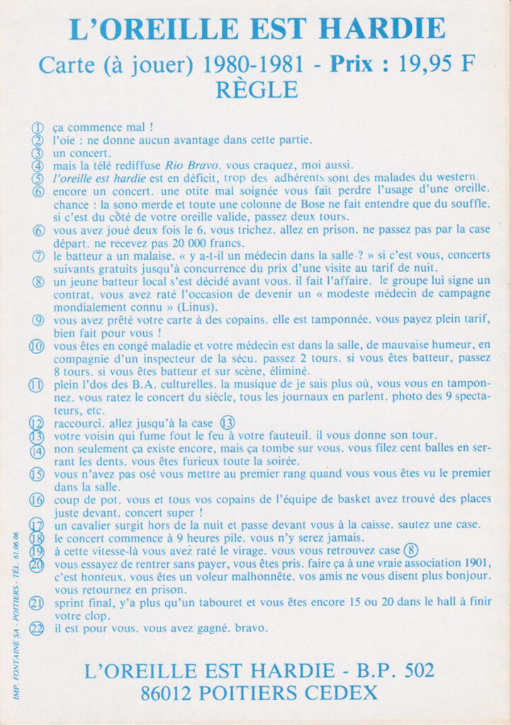1981-Carte01v-Oreille-est-Hardie-721x1024 Carte d’adhérent : L’Oreille est Hardie