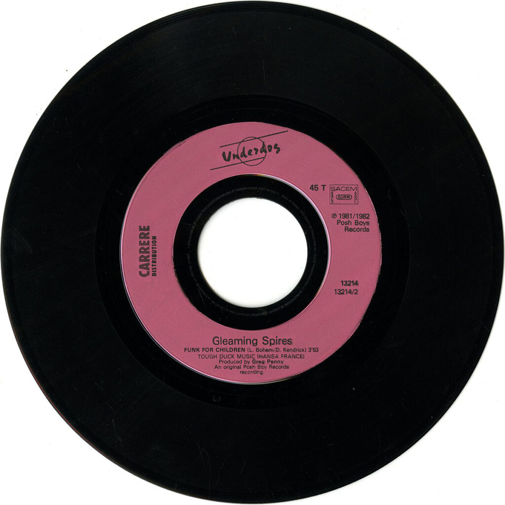 1981-Gleaming-Spires-EP-Funk-Bruno-Boussard-Bruno-BoussardDI04-1024x1024 The Gleaming Spires "Are you ready for the sex girls ?"