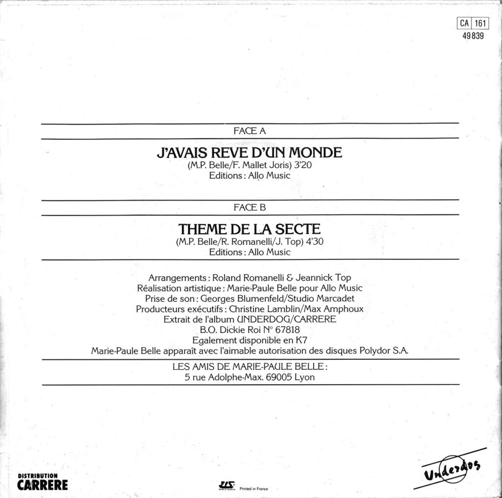1981-Marie-Paule-Belle-EP-J-avais-Bruno-Boussard-Bruno-BoussardDI02-1024x1017 Marie-Paule Belle "J'avais rêvé d'un monde"