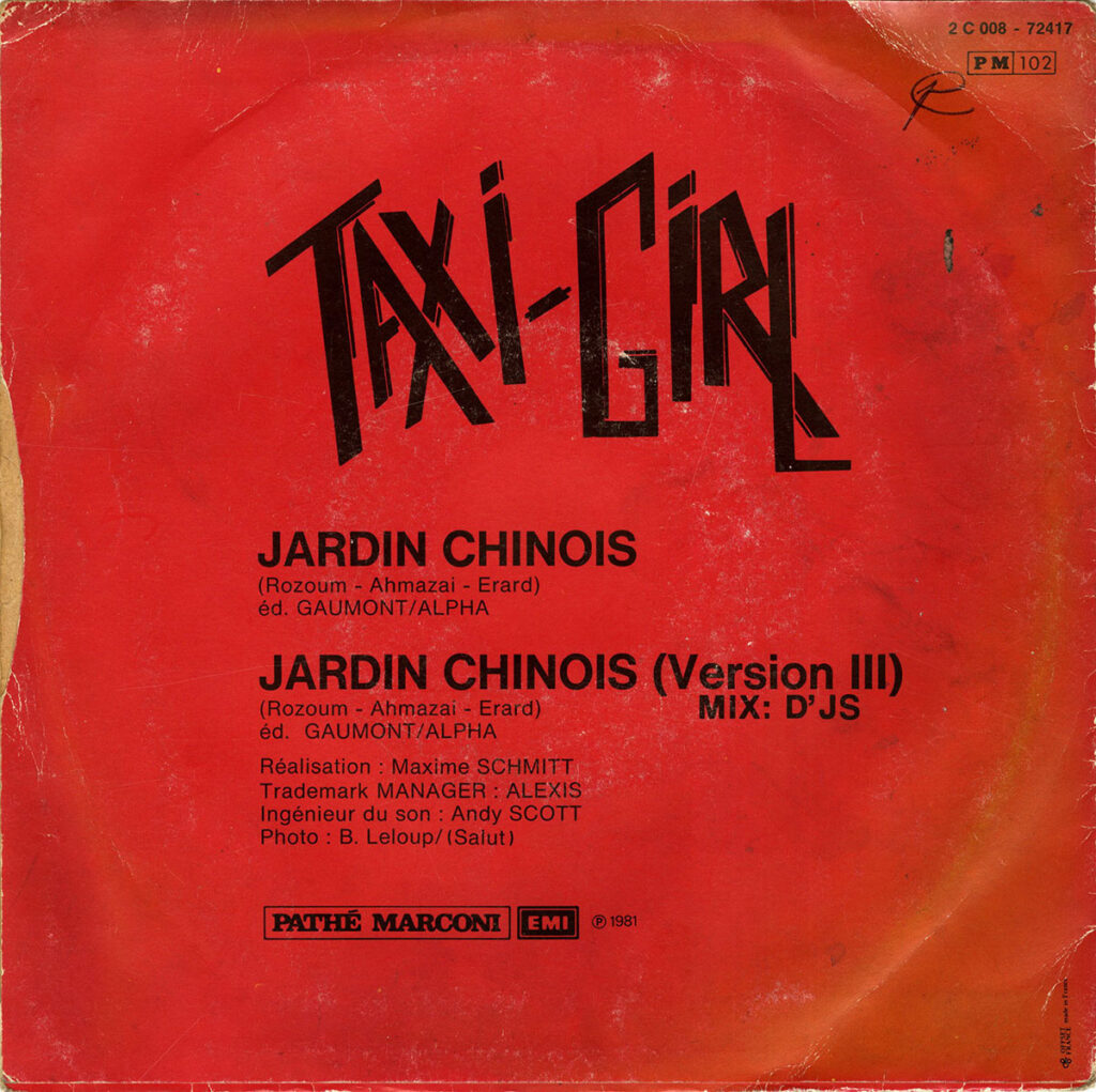 1981-Taxi-Girl-Jardin-EuthanasieDI676-1024x1021 Taxi-Girl "Jardin chinois (nouvelle version)"
