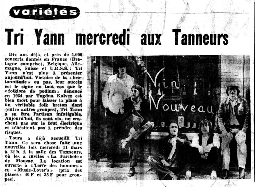 1981.03.09-NR.6ADa-1024x751 Tri Yann, La Faribole (11/03/81)