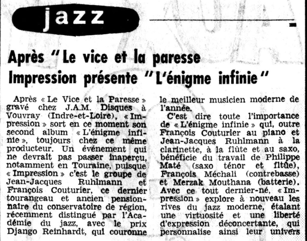 1981.03.09-NR.6ADb-1024x805 Impression "L’énigme infinie"