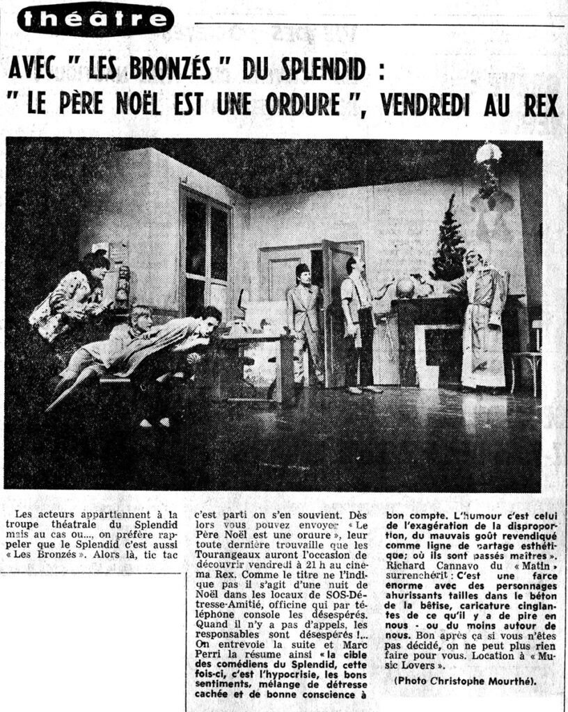 1981.03.11-NR.4ADa-816x1024 Le Splendid "Le Père Noël est une ordure" (13/03/81)