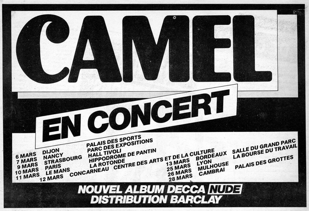 1981.03.12-Gig-1-Bruno-BoussardPRE24-1024x700 Camel en concert