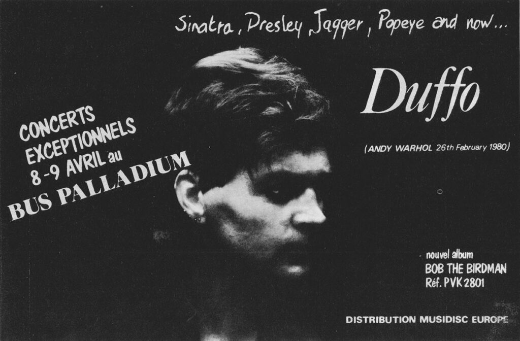 1981.04-Pub01-Duffo-1024x672 Duffo (08 et 09/04/81)