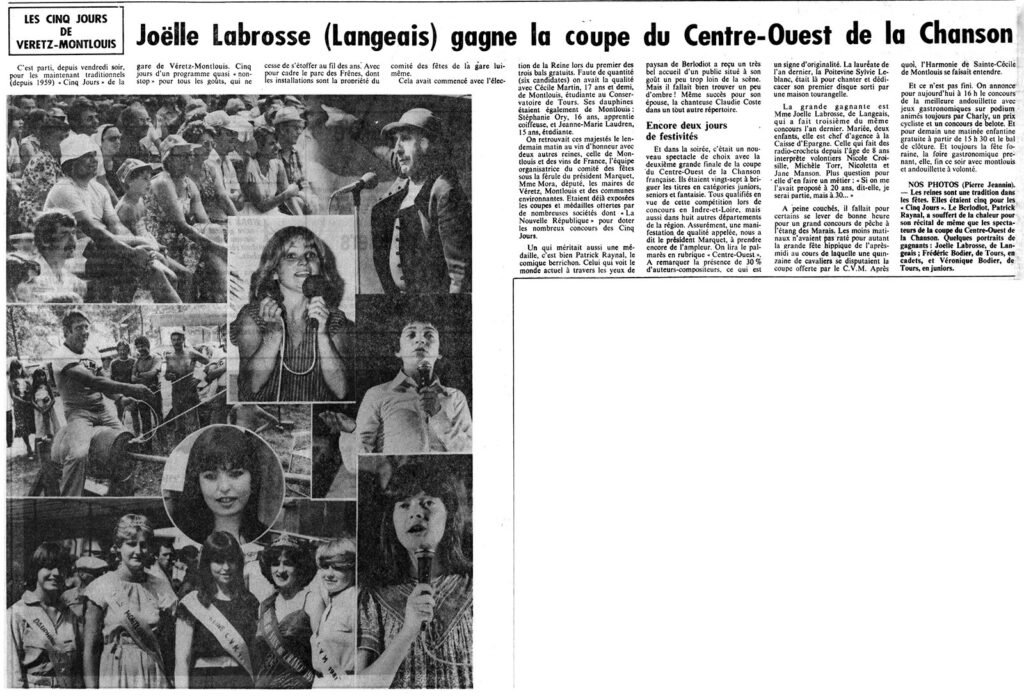 1981.08.17-NR.2AD-1024x698 "Finale de la Coupe du Centre-Ouest de la chanson française" (15/08/81)