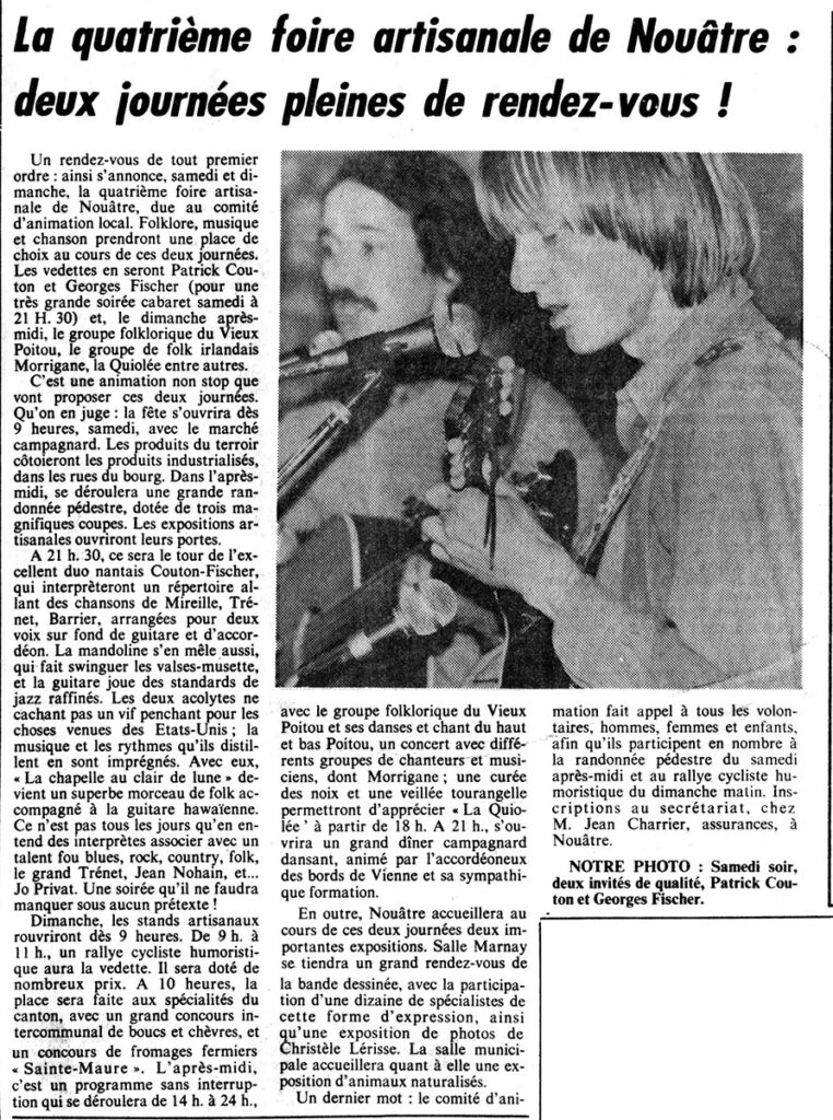 1981.08.28-NR.9AD-762x1024 "4ᵉ foire artisanale de Nouâtre" (29 et 30/08/81)