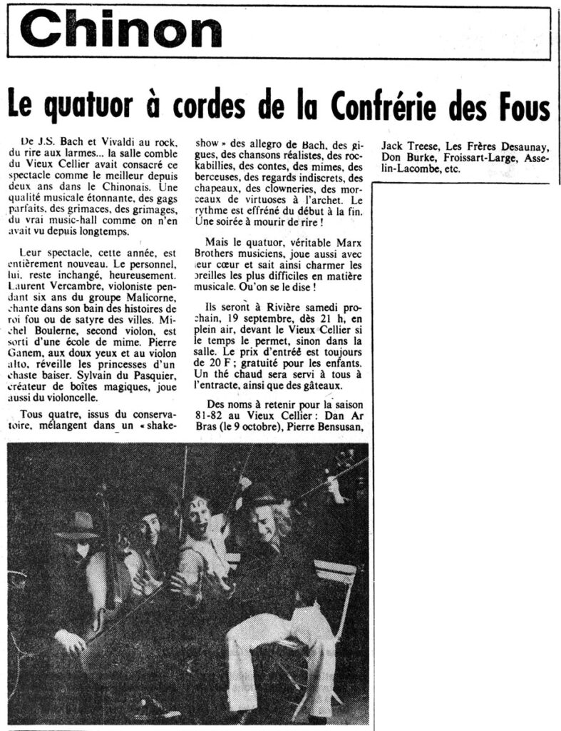 1981.09.14-NR.10AD-787x1024 La Confrérie des Fous (19/09/81)