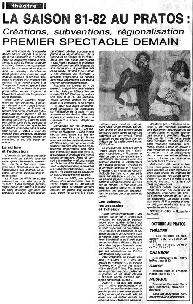 1981.10.06-NR.4ADb-652x1024 Théâtre du Pratos