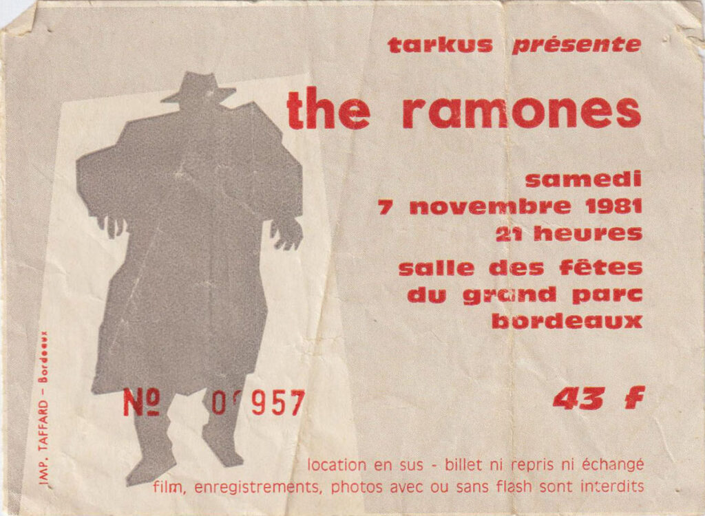 1981.11.07-Ticket01-Patrick-Korbendau-1024x750 The Ramones (07/11/81)