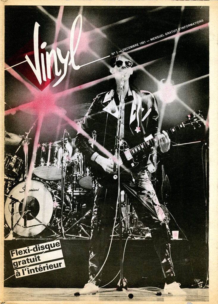 1981.12-Vinyl-1-Bruno-BoussardPR01-733x1024 Vinyl n°1 (12/81)