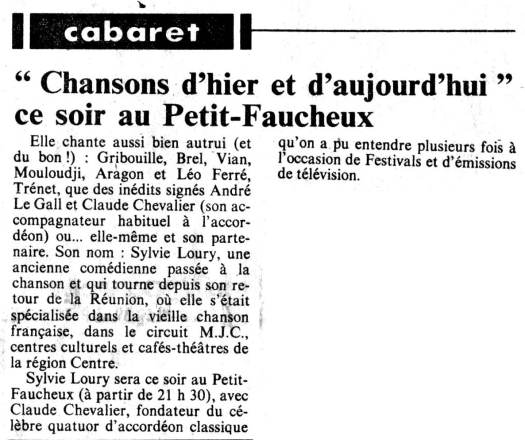 1981.12.19-NR.4ADa-1024x859 Sylvie Loury et Claude Chevalier "Chansons d’hier et d’aujourd’hui" (19/12/81)