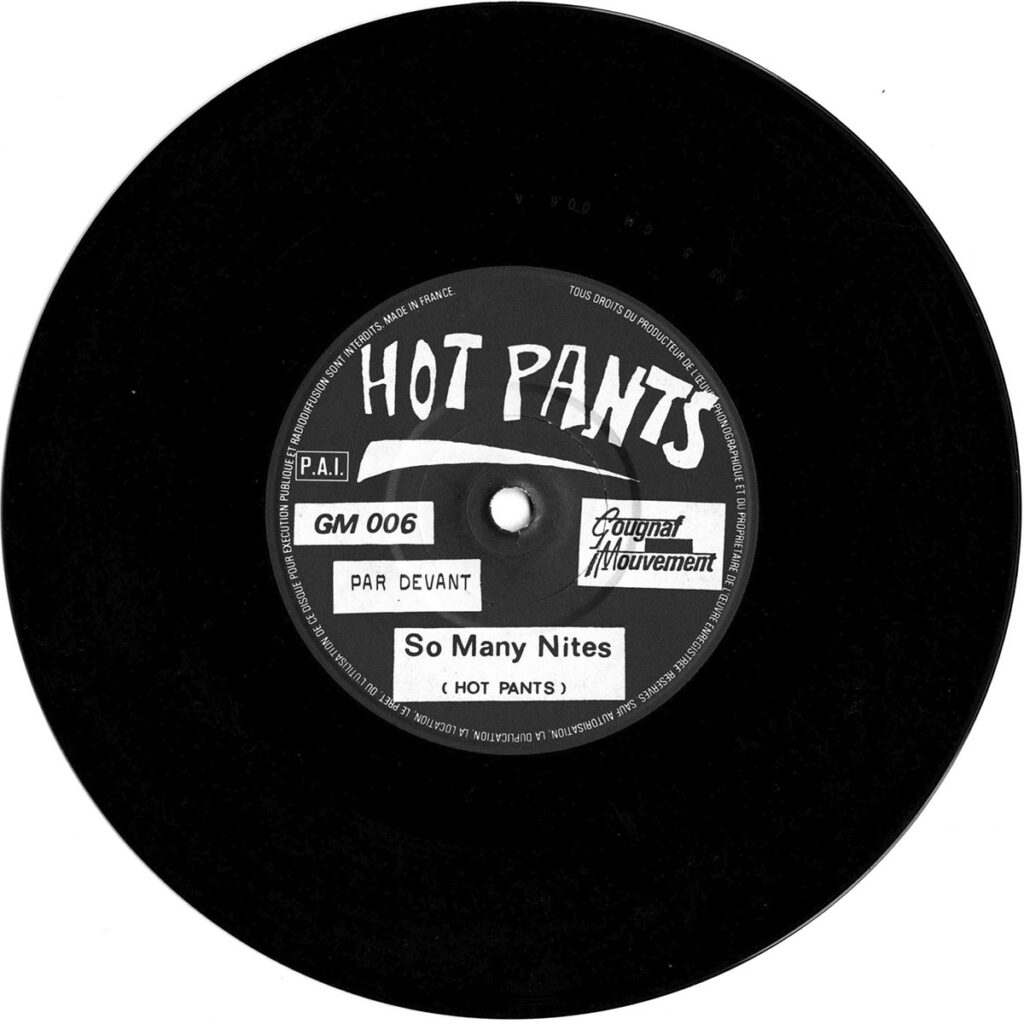 1985-Hot-Pants-EP-EuthanasieDI468-1024x1024 Hot Pants "So many nites"