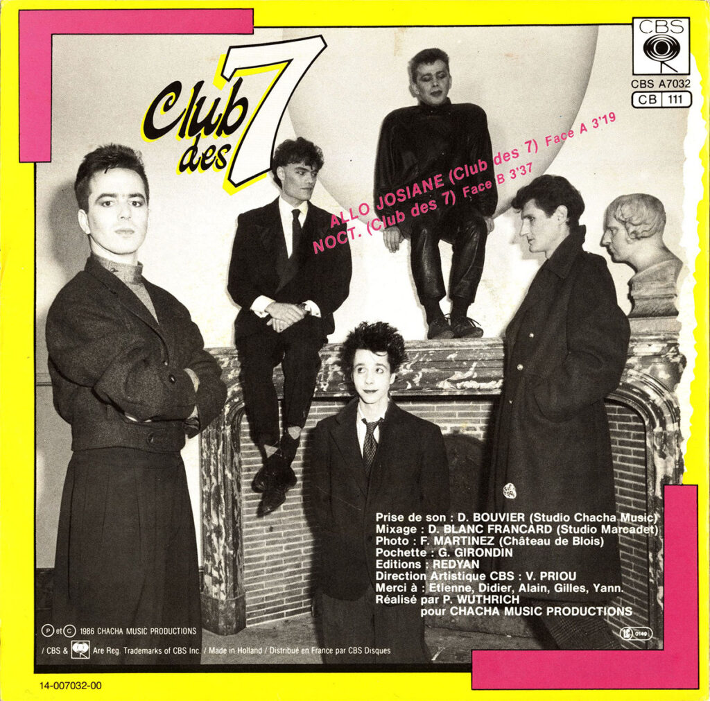 1986-Club-Des-7-EP-EuthanasieDI418-1024x1011 Club des 7 "Allo Josiane"