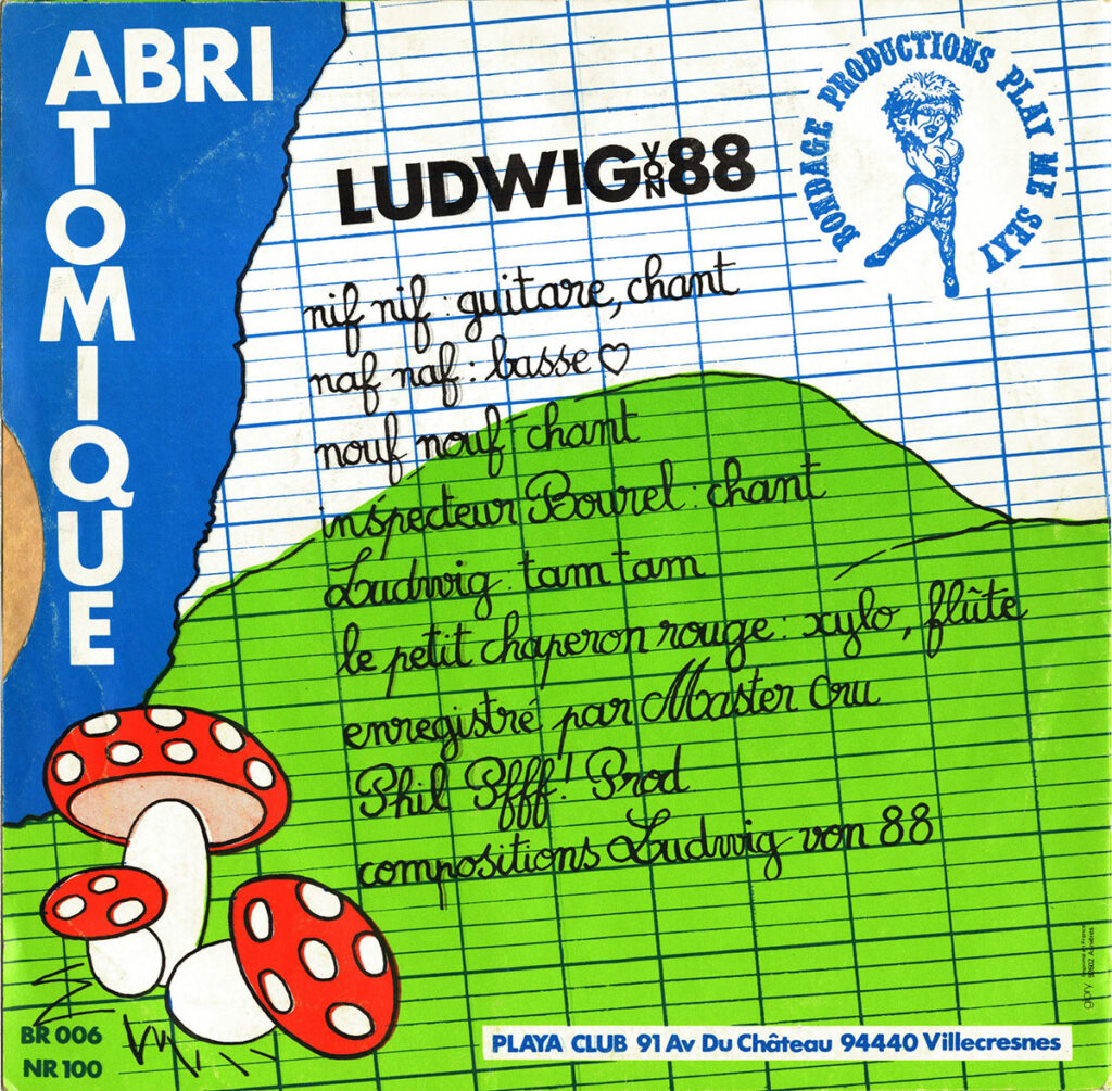 1987-Ludwig-Von-88-EP-EuthanasieDI02-1024x1005 Ludwig Von 88 "Les trois p'tits keupons"