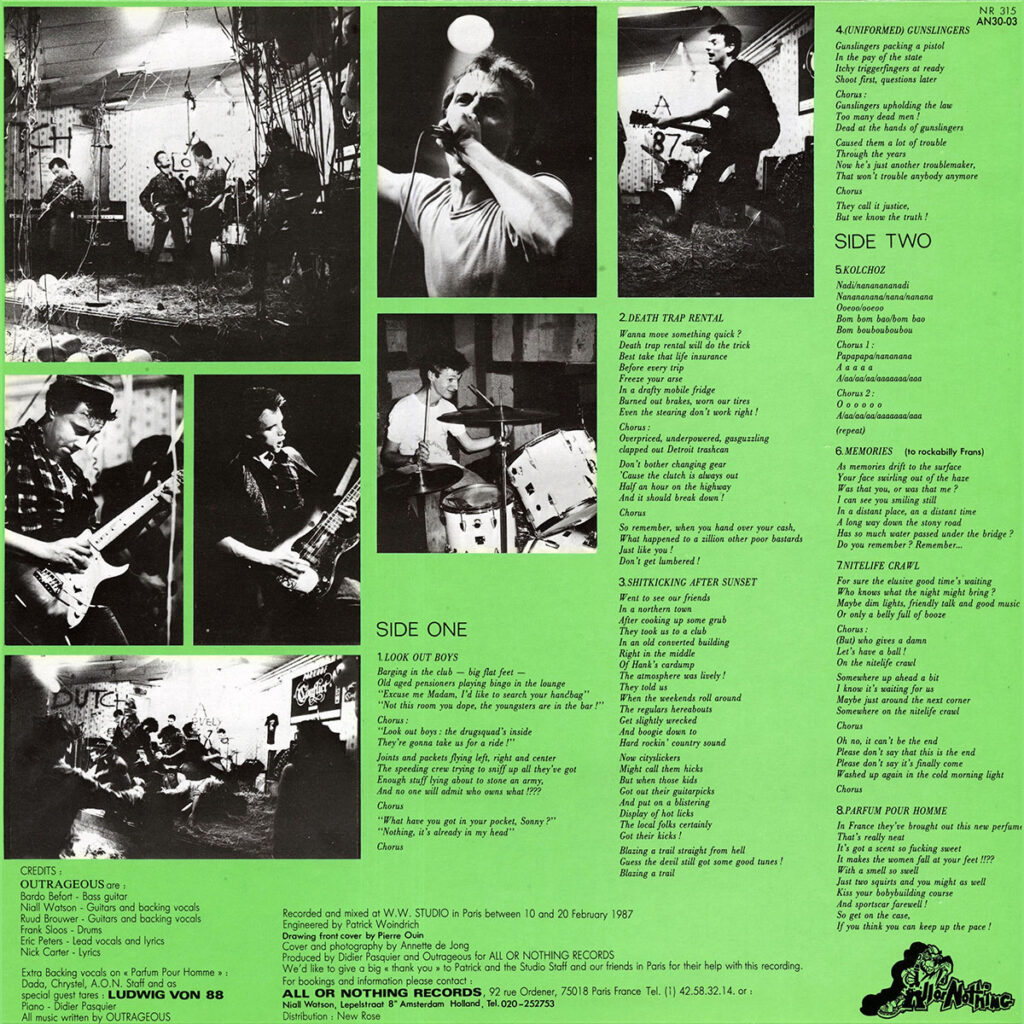 1987-Outrageous-LP-EuthanasieDI02-1024x1024 Outrageous "Night life crawl"