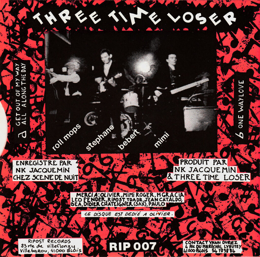 1987.05-Three-Time-Loser-RipostDI02-1024x1013 Three Time Loser "Get out of my way"
