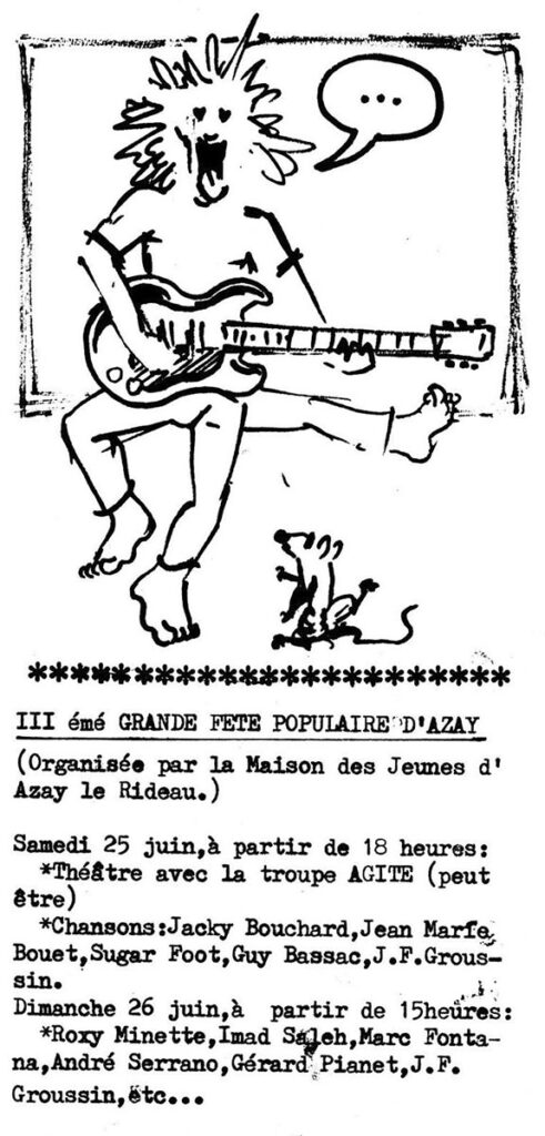 1977.06-Ptit-Rouge-de-Touraine-16-Alain-GaschetPRE003a-491x1024 "3e Grande Fête Populaire d’Azay-le-Rideau" (25/06/77)