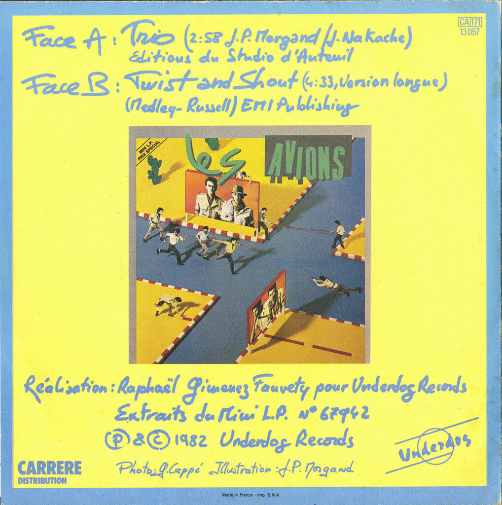 1982-Avions-EP-Trio-Bruno-Boussard-Bruno-BoussardDI02-1018x1024 Les Avions "Trio"