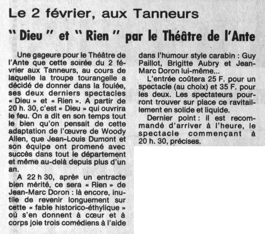 1982.01.29-NR.6ADb-1024x904 Théâtre de l’Ante (02/02/82)