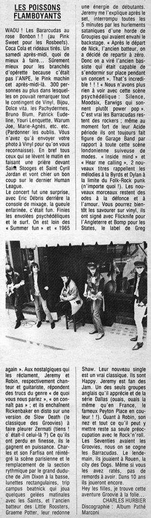 1982.02-Vinyl-2-Bruno-BoussardPR04-300x1024 Barracudas (23/01/82)