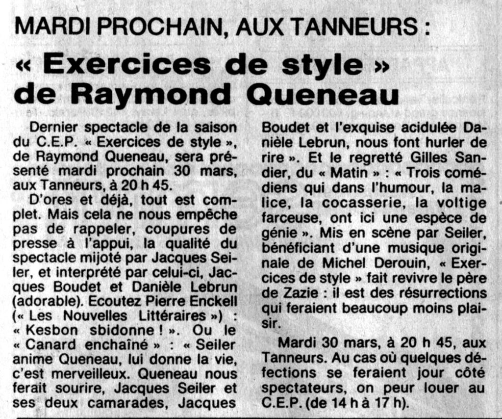 1982.03.26-NR.7ADa-1024x854 "Exercices de style" (30/03/82)