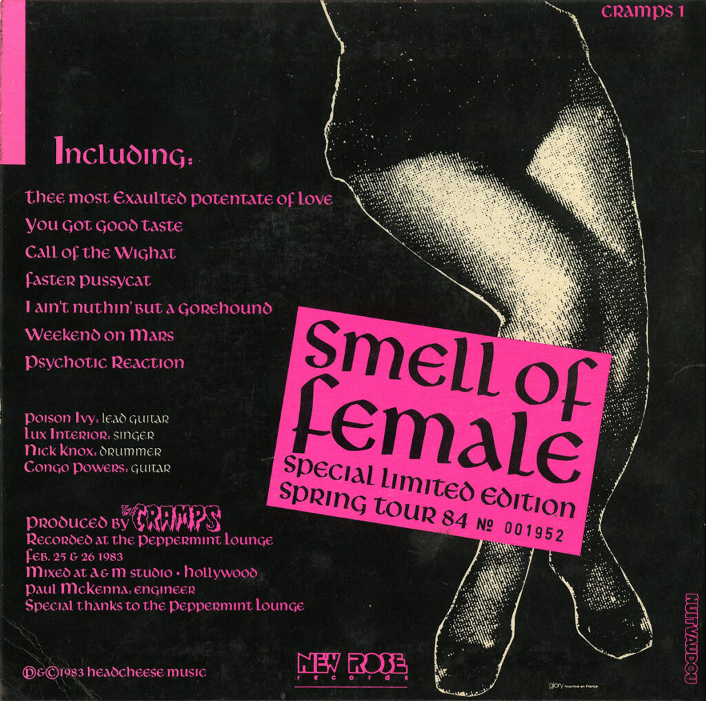 1983-Cramps-EP-Smell-of-Bruno-Boussard-Bruno-BoussardDI02-1024x1017 The Cramps "Smell of Female"