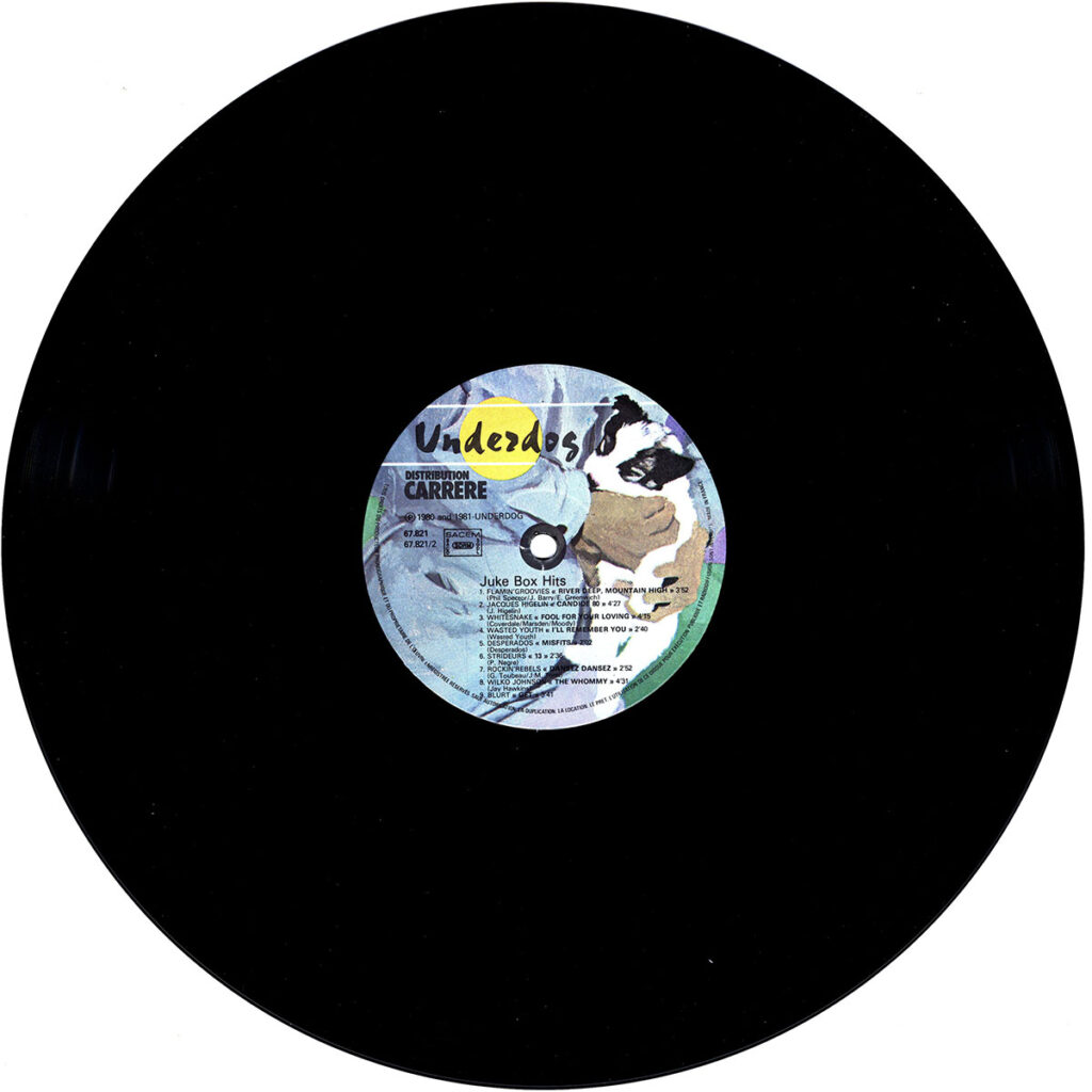 1981-Underdog-Juke-Box-Hits-Bruno-BoussardDI04-1024x1024 "Underdog Juke Box Hits"