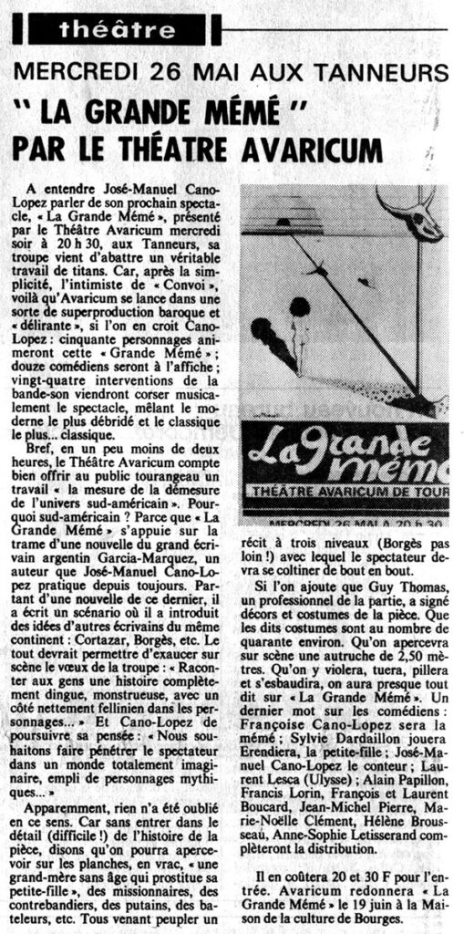 1982.05.24-NR.4ADa-509x1024 Théâtre Avaricum (26/05/82)
